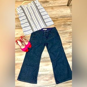 XXI Wide Leg Crop Jeans